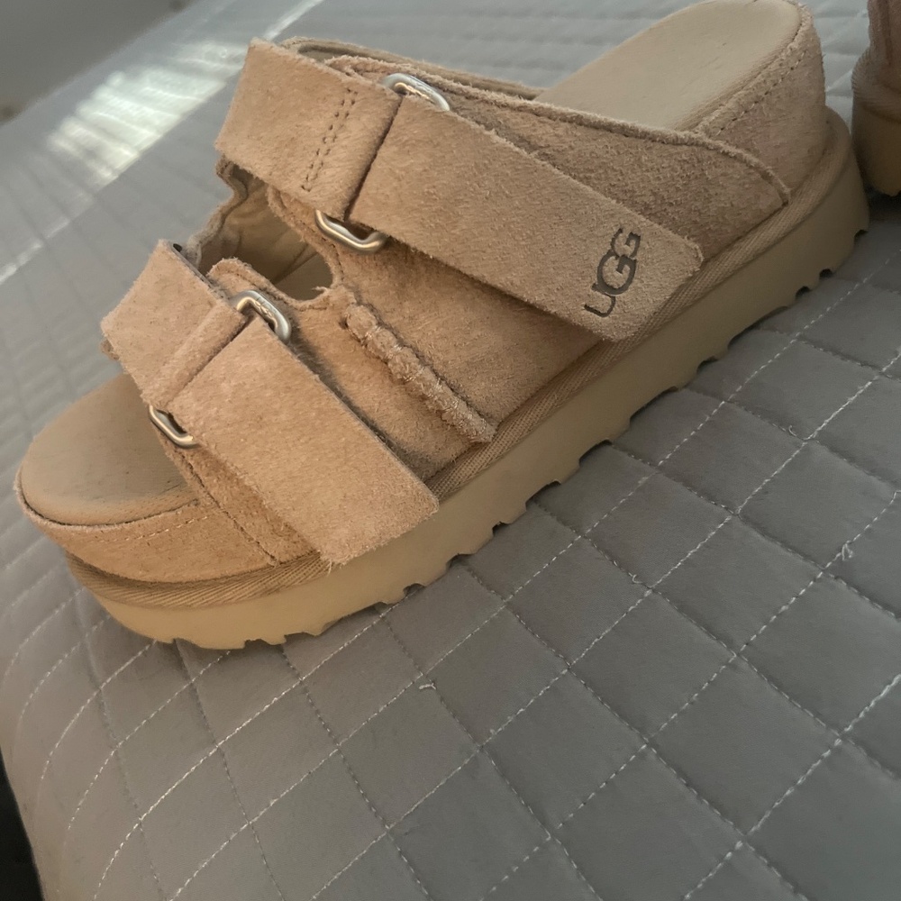 Ugg Platform Slides/Sandals - image 2